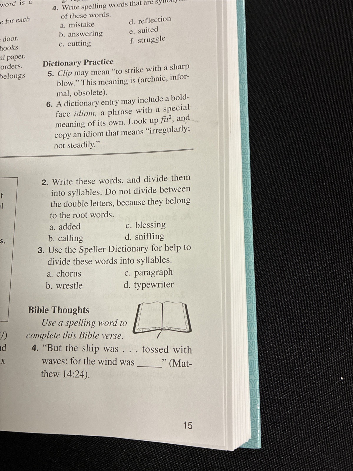 Rod & Staff Spelling by Sound and Structure 6 Teacher’s Manual & Textbook