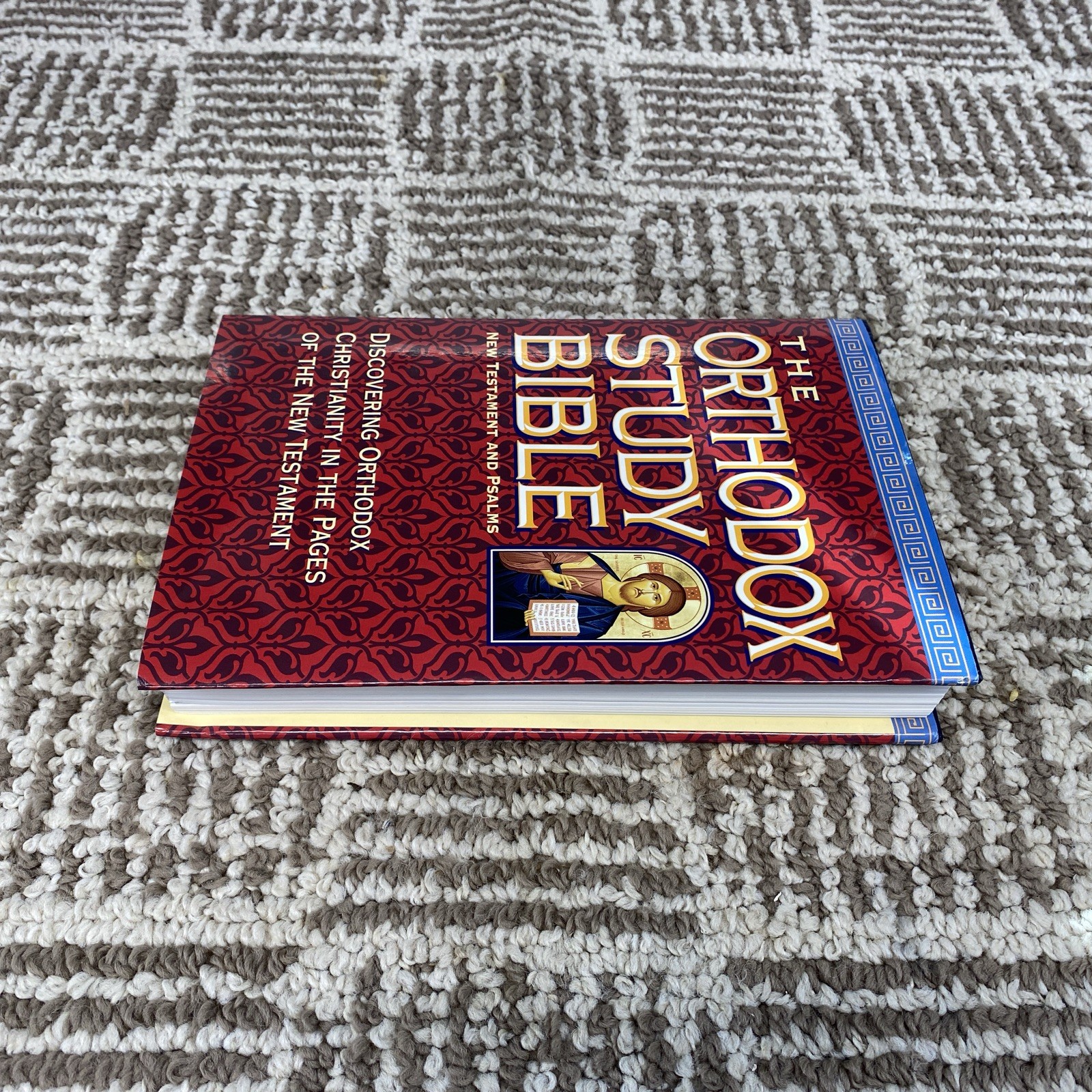 The Orthodox Study Bible: New Testament and Psalms Thumb Indexed Hardback