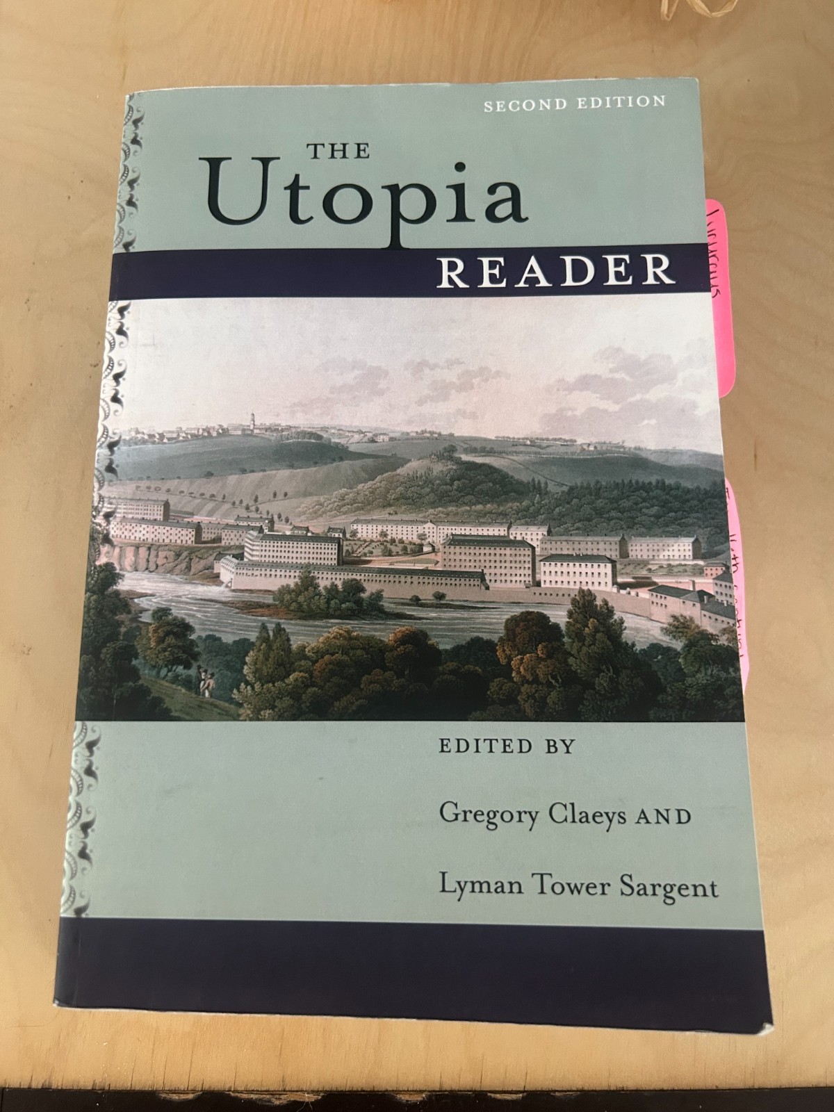 Utopia Reader, Second Edition by Lyman Tower Sargent (2017, Hardcover)