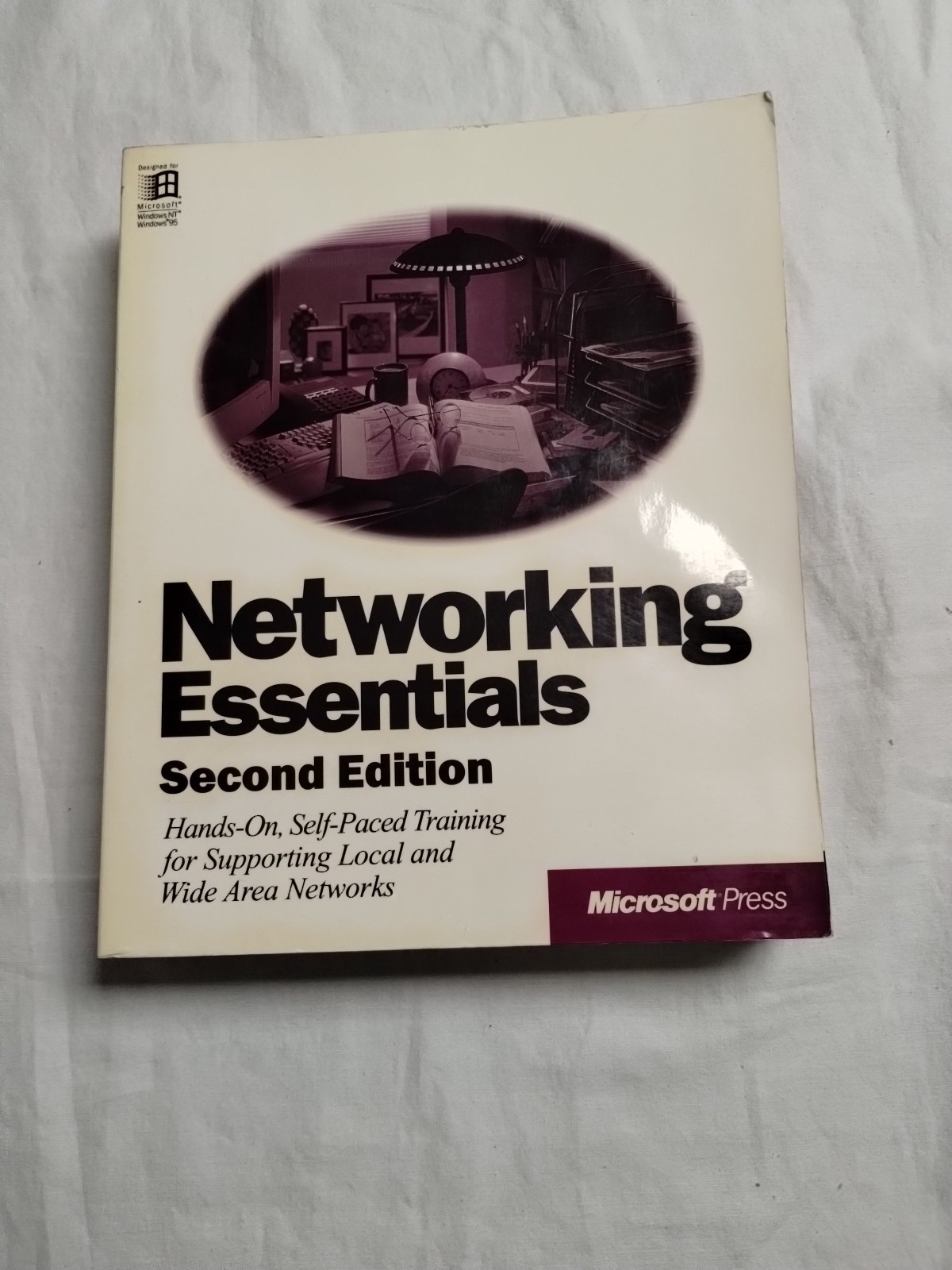 Networking Essentials : Second Edition 1997 VTG Book & 3-CD’s MCSE Exam Training