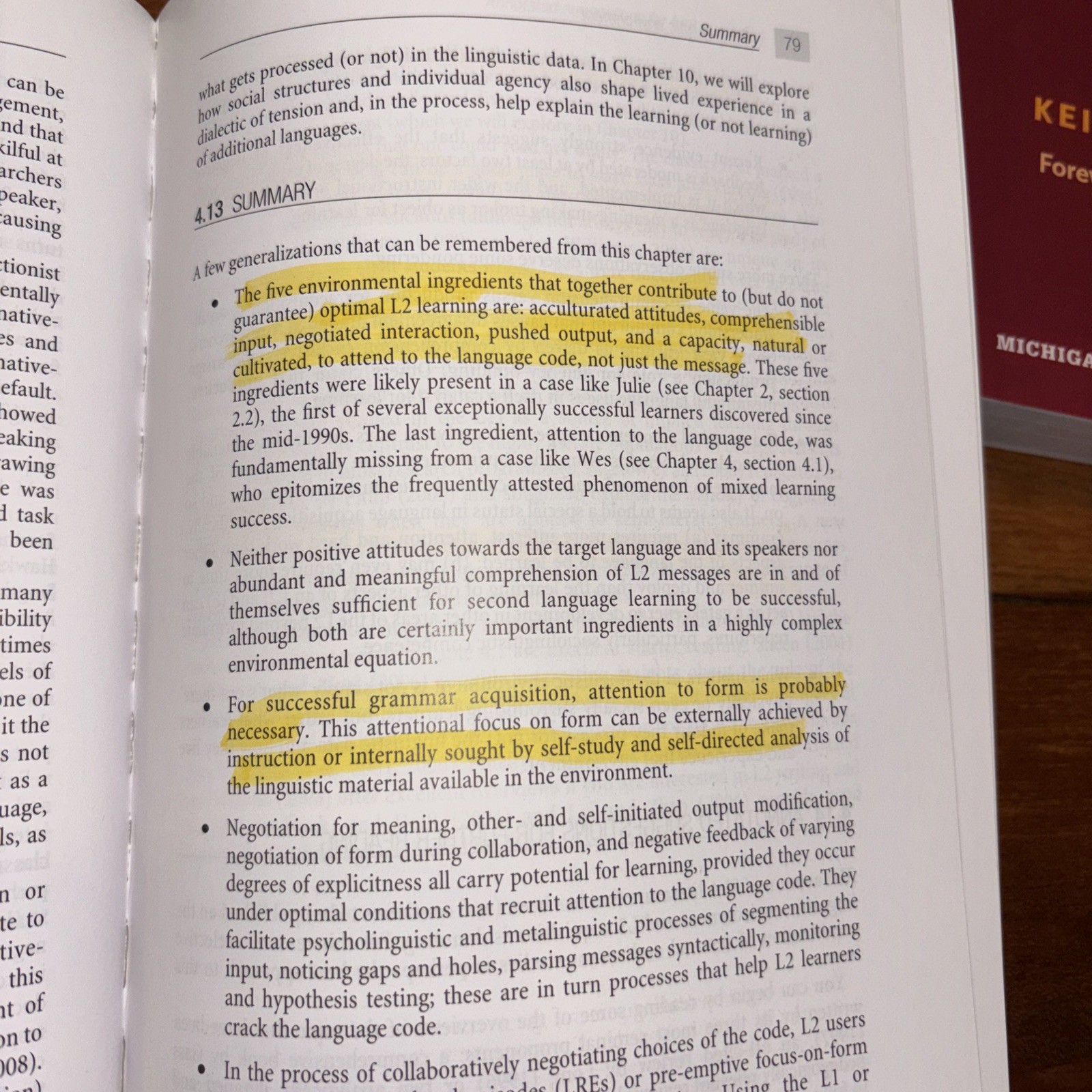 Understanding Second Language Acquisition – Ortega 2009