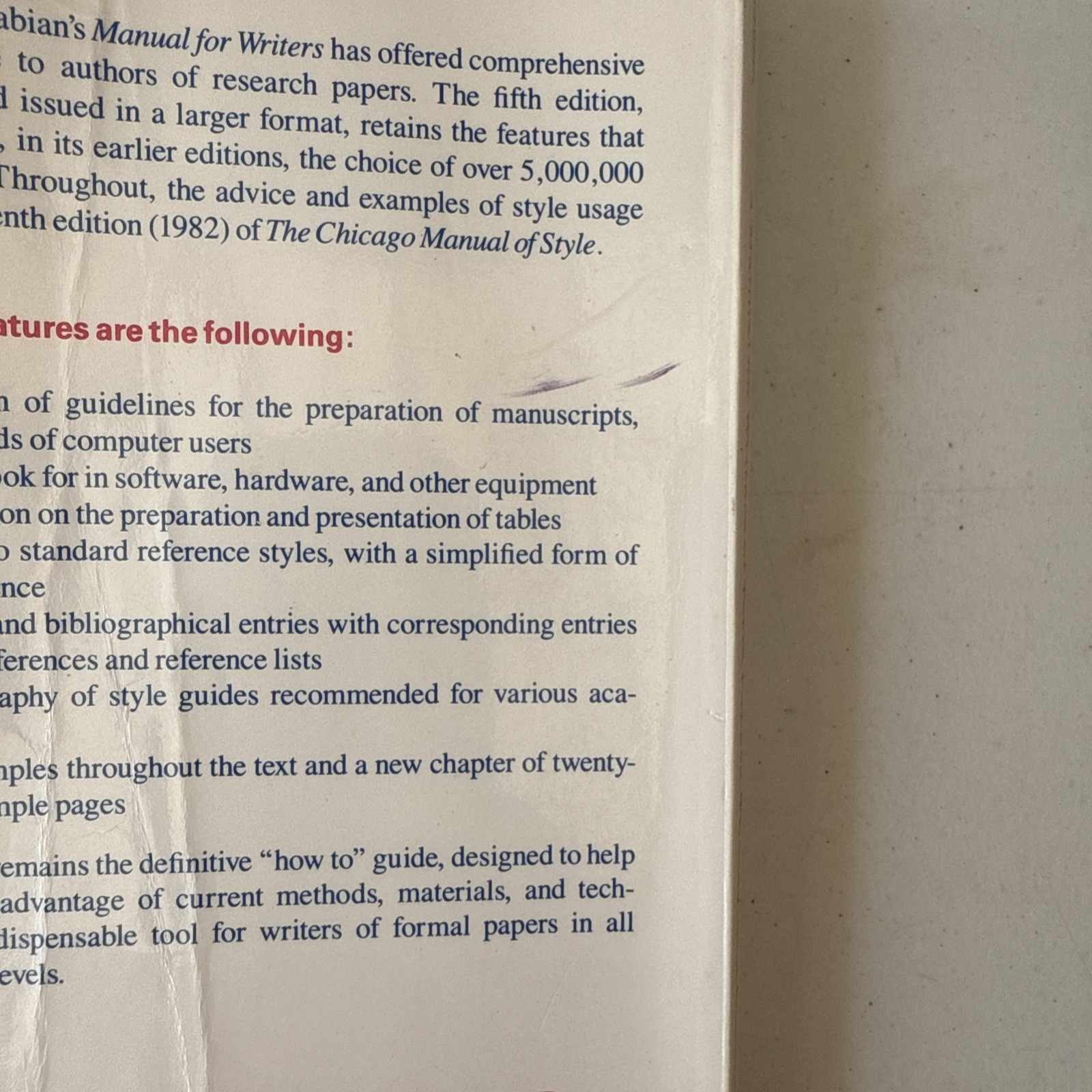 Chicago Guides to Writing, Editing, and Publishing Ser.: Manual for Writers…