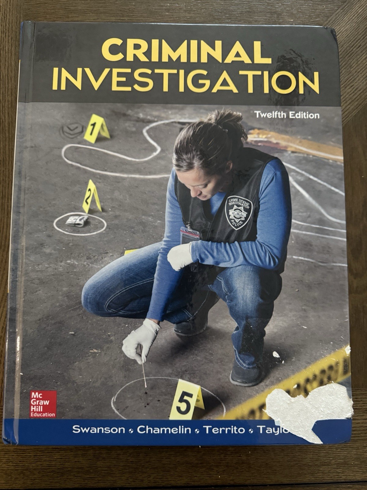 Criminal Investigation – Hardcover By Swanson, Charles – GOOD