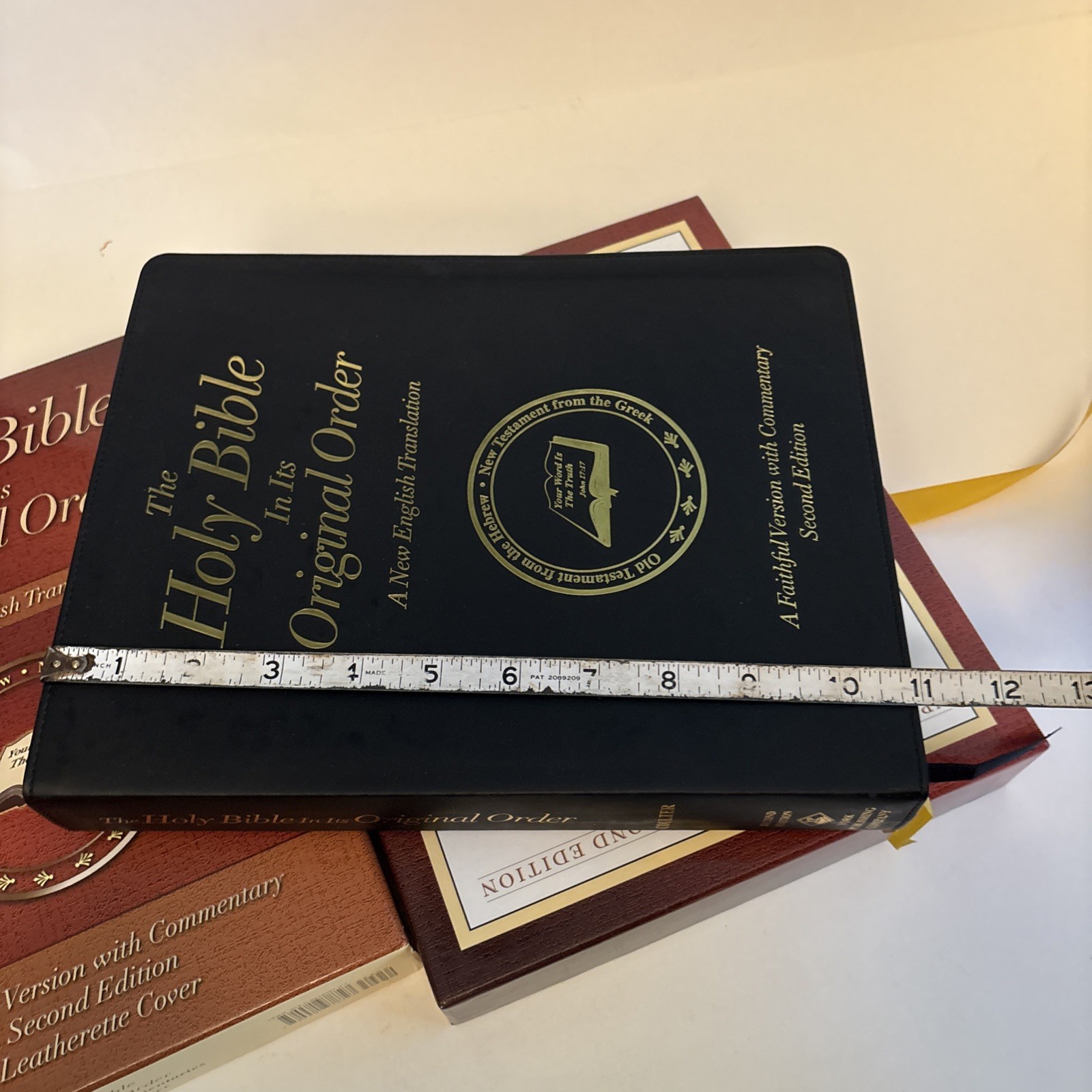 The Holy Bible Its Original Order A Faithful Version Commentary 2nd Leatherette