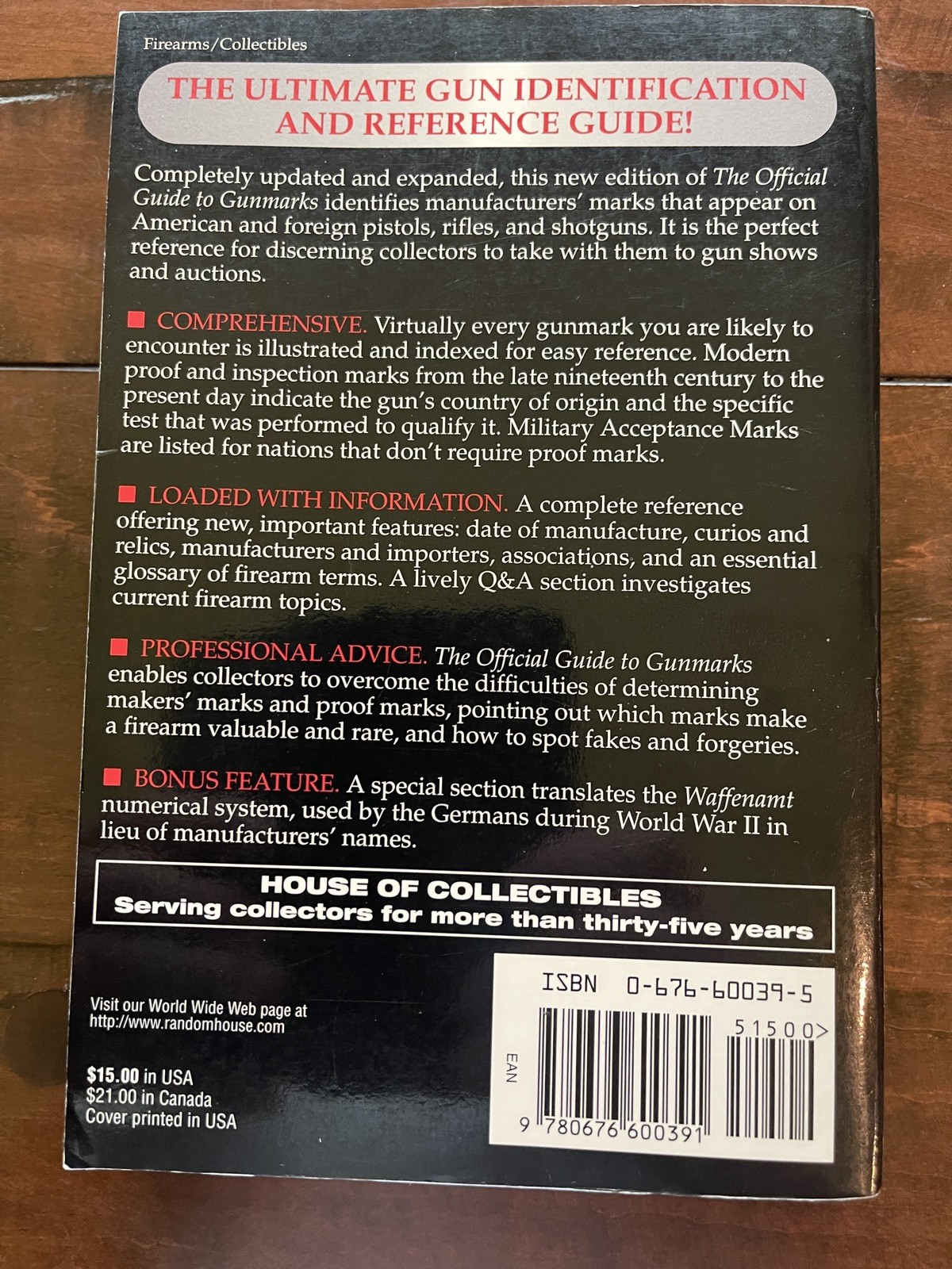 Official Guide to GUNMARK’S Third Edition Robert H. Balderson