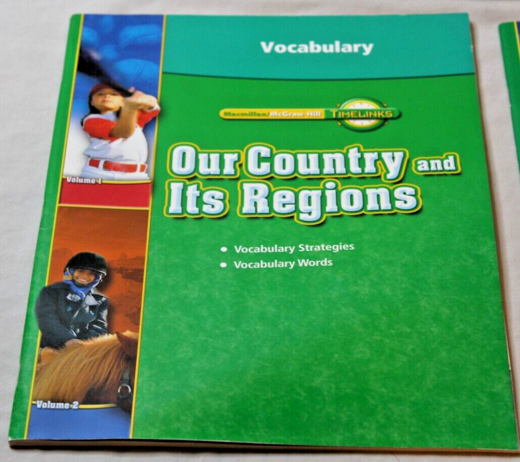 McGraw Hill Timelinks Our Country & Its Regions Grade 4 Set Teacher’s Edition