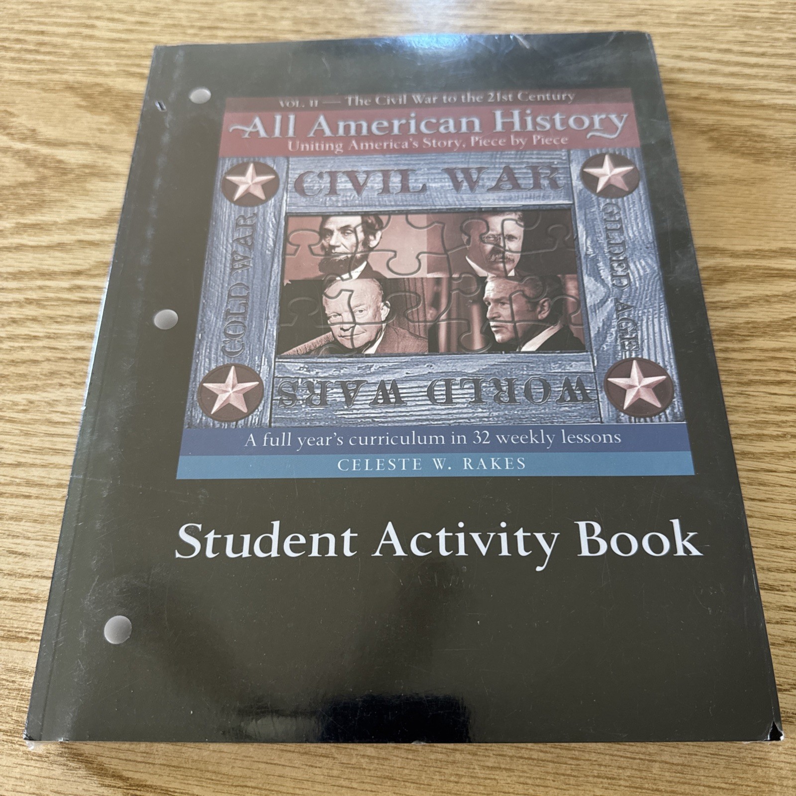 ALL AMERICAN HISTORY volumes 1 & 2 , student readers , Teachers Keys 1 & 2