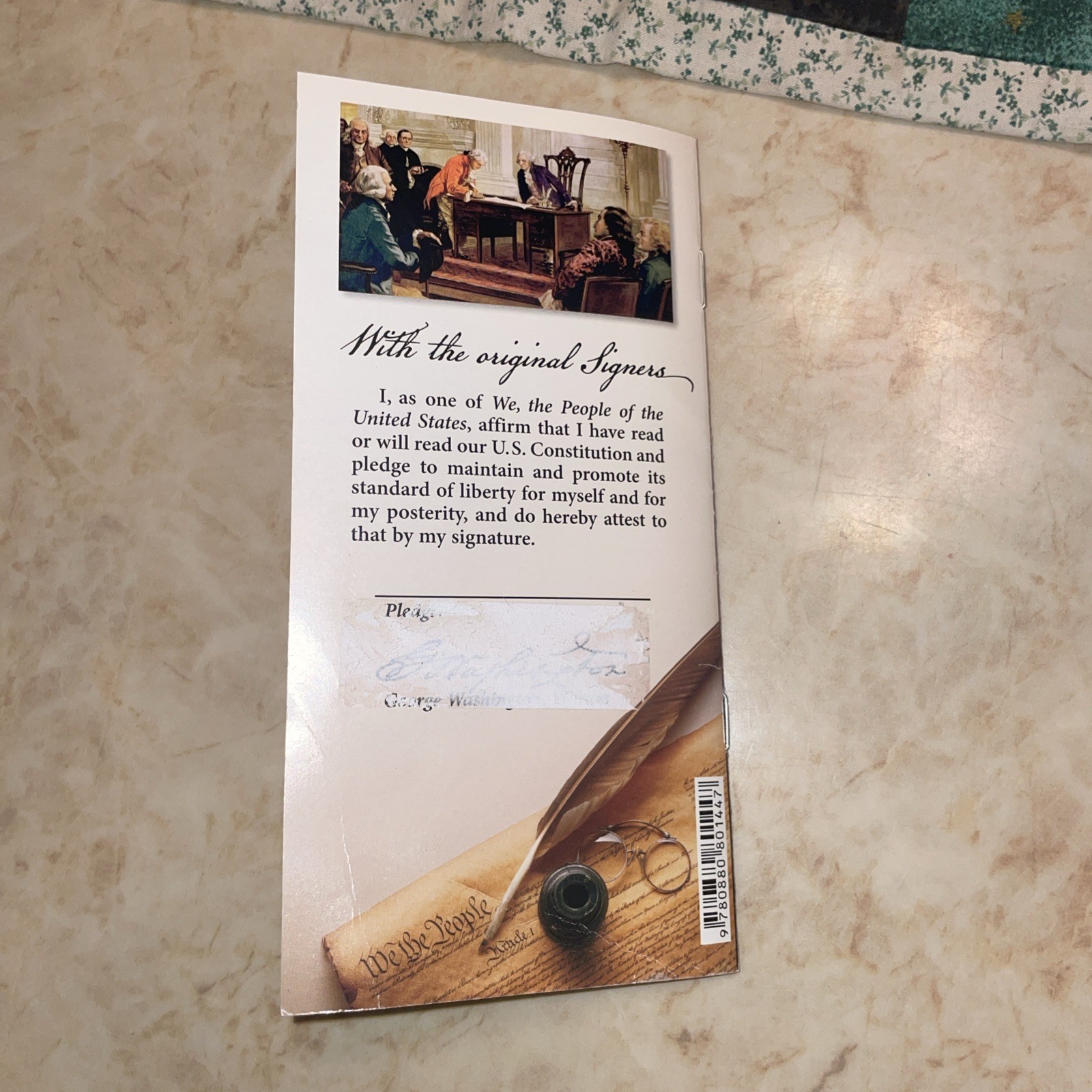Constitution of the United States: W/ the Declaration of Independence by Madison