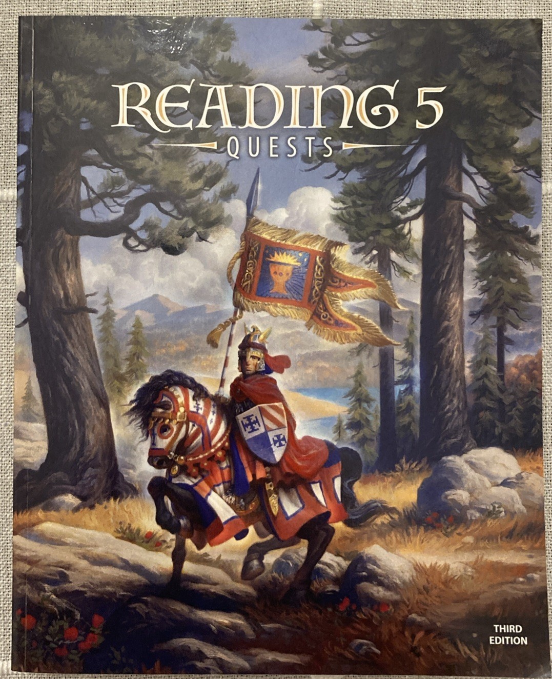 NEW BJU Press Bob Jones 5th grade READING 5 QUESTS STUDENT TEXT 3rd ed CURRENT