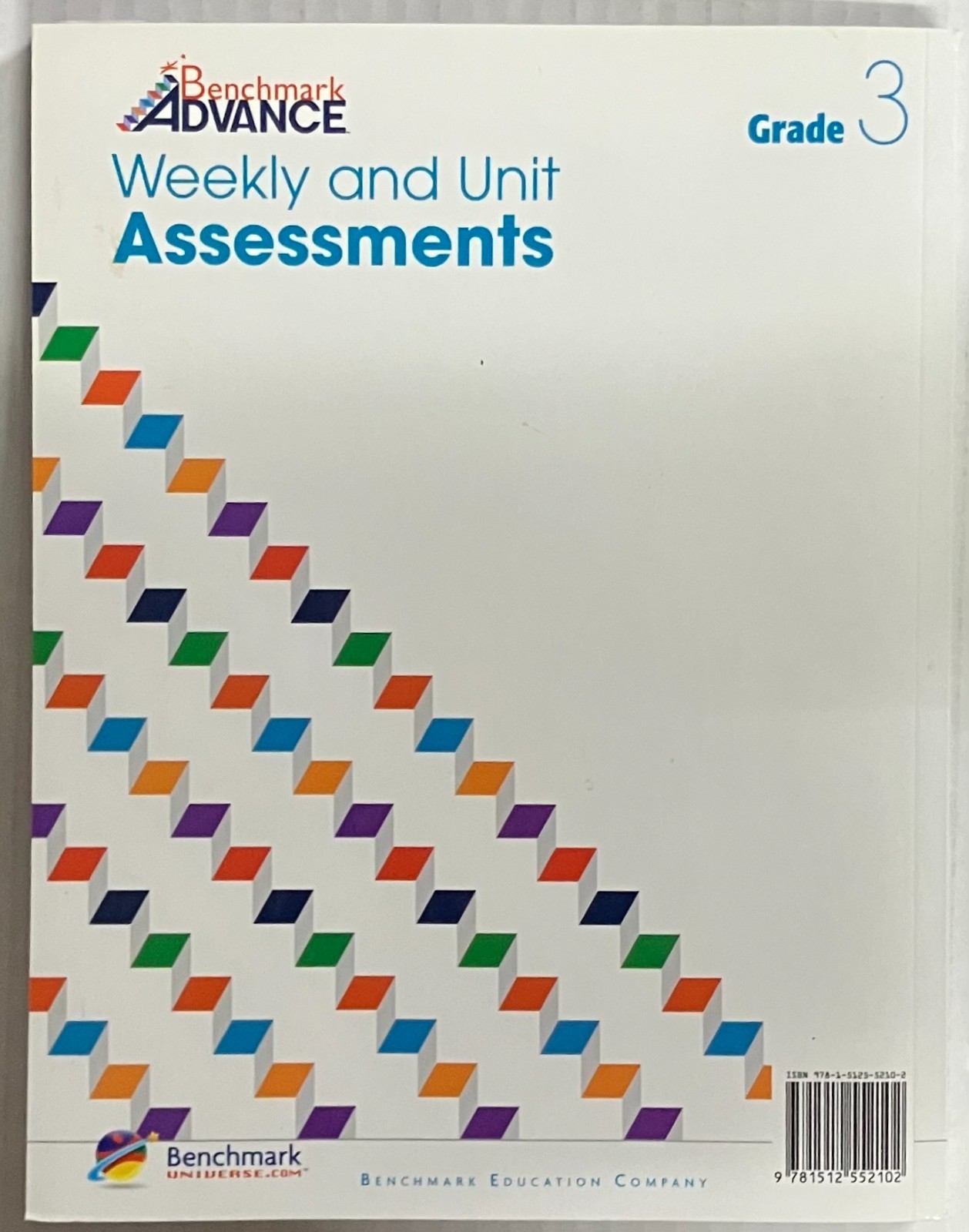 Benchmark Advance: Weekly and Unit Assessments, Grade 3 (NEW, SHIPS FREE)