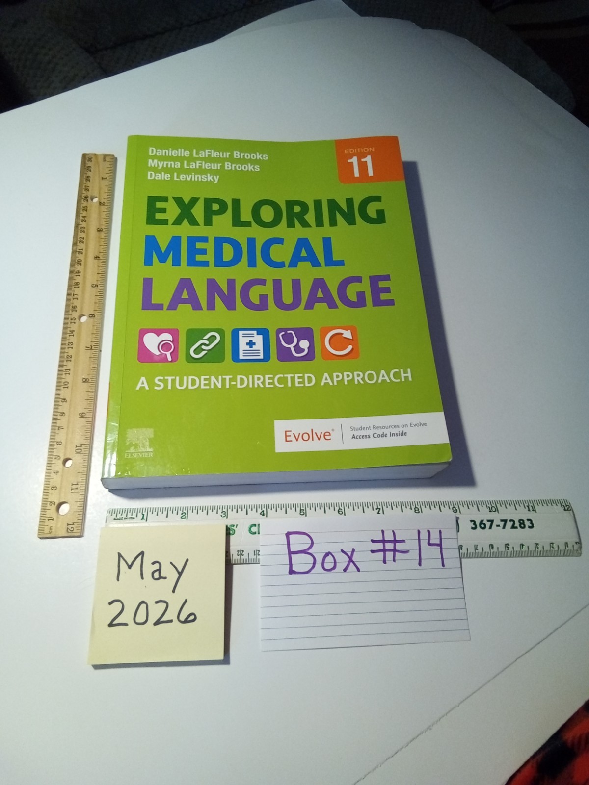 Exploring Medical Language: A Student-Directed Approach. 11th Ed. PB SOLD AS IS