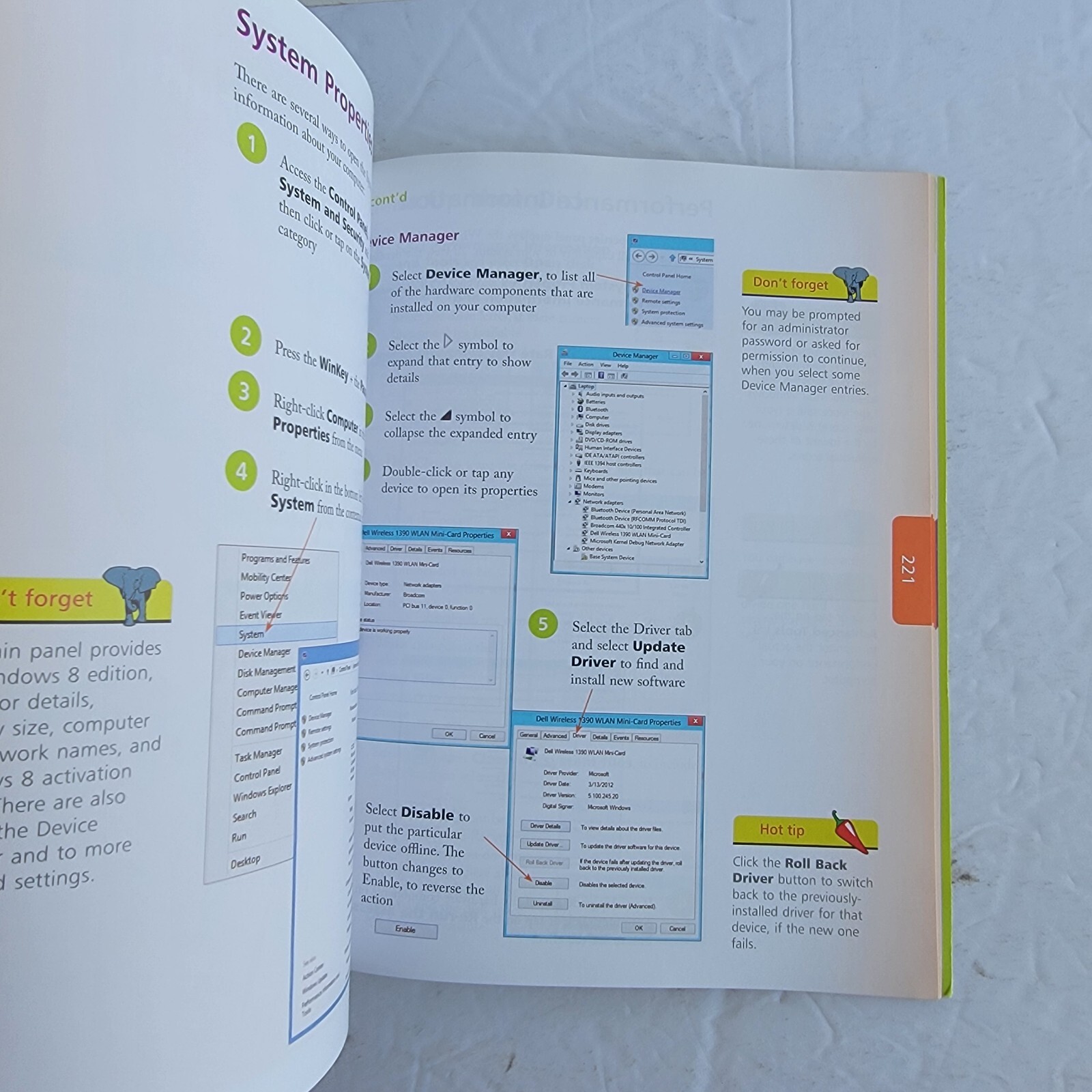 Windows 8 in easy steps – Paperback, by Vandome Nick – Very Good