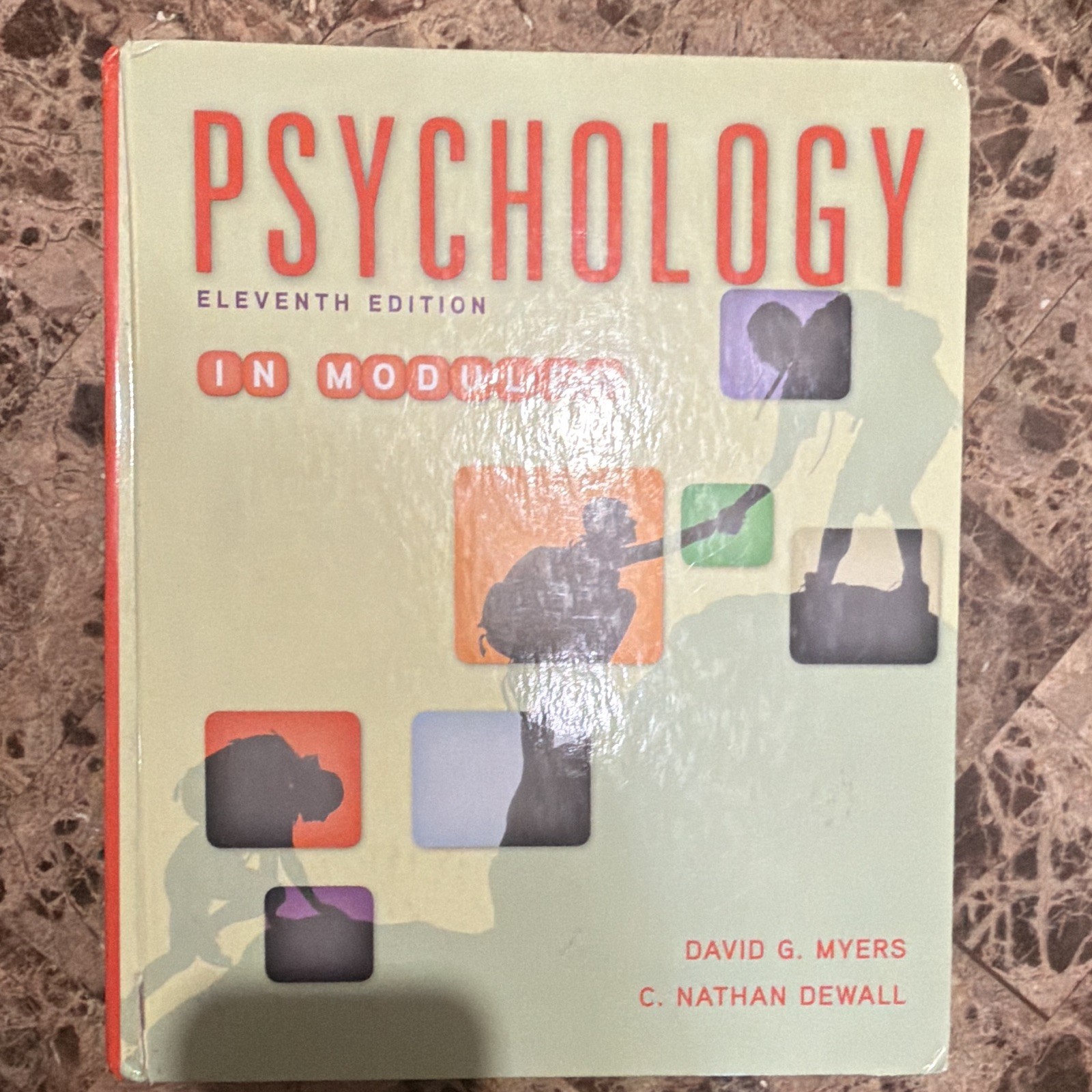 Worth Psychology in Modules 11th Ed HC 2017 Myers DeWall 992p College