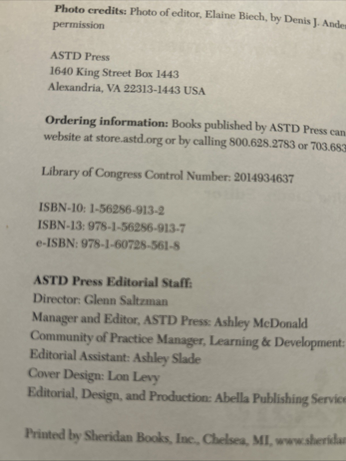 ASTD Handbook : The Definitive Reference for Training & Development, Hardcove…