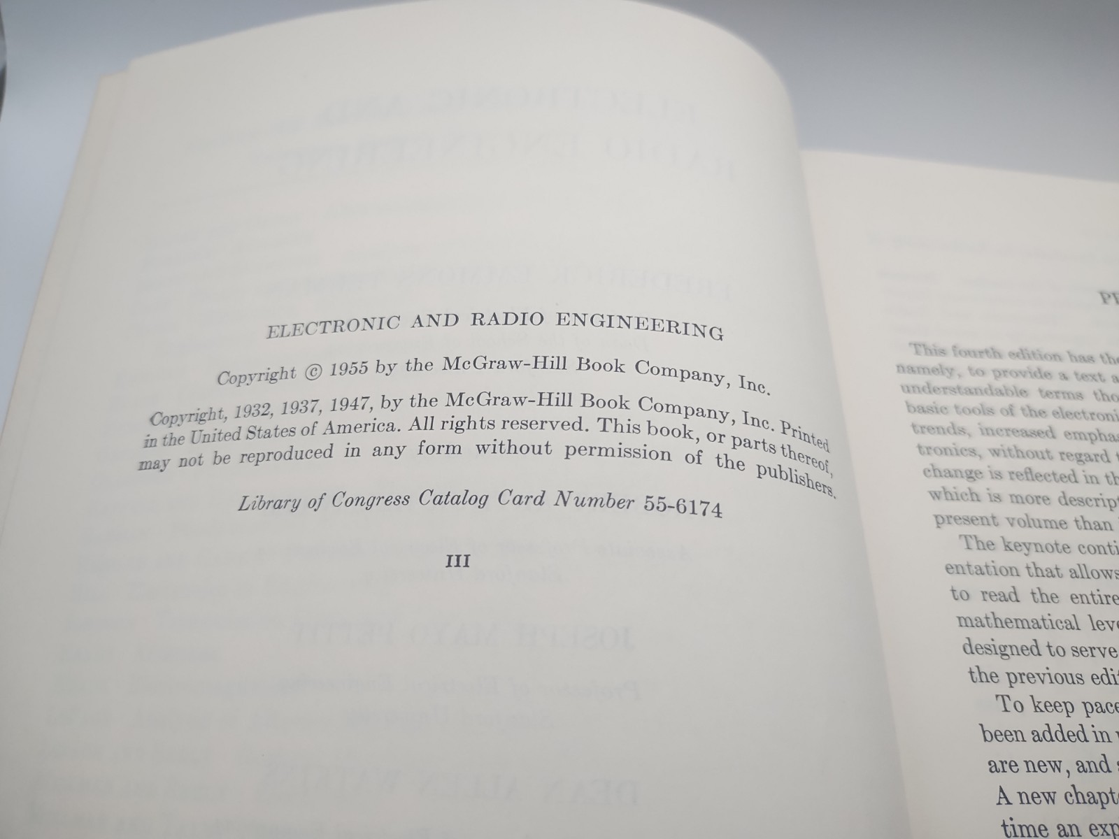 Electrical and Electronic Engineering Series McGraw-Hill 4TH EDITION 1955