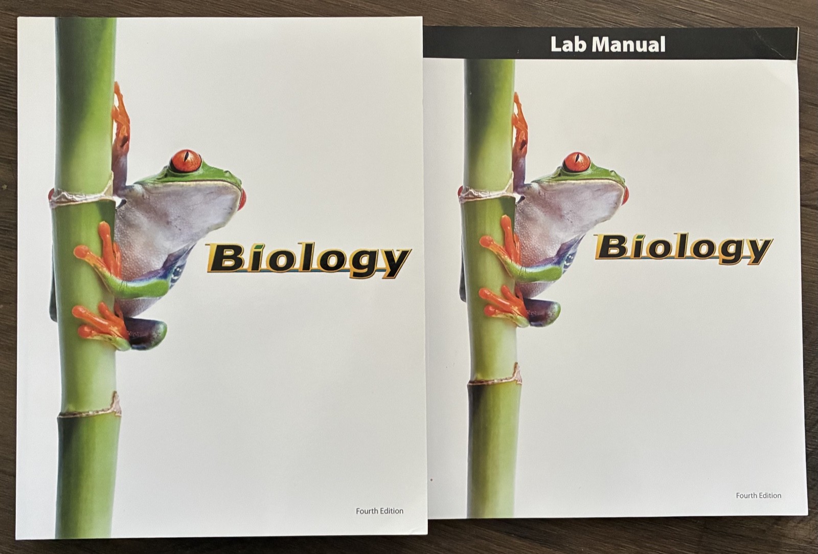 Lot of Biology Textbook & Lab Manual 4th Edition Bob Jones Press BJUP Brand NEW