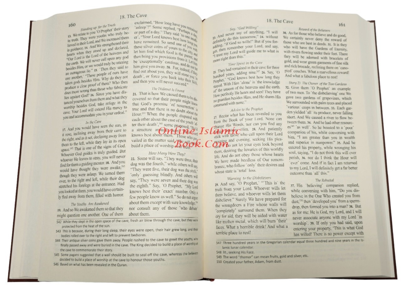 The Clear Quran English Only By Dr. Mustafa Khattab (Hardcover) Large Print