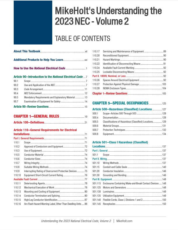 Mike Holt’s 2023 Journeyman Comprehensive Exam Prep DVD Library