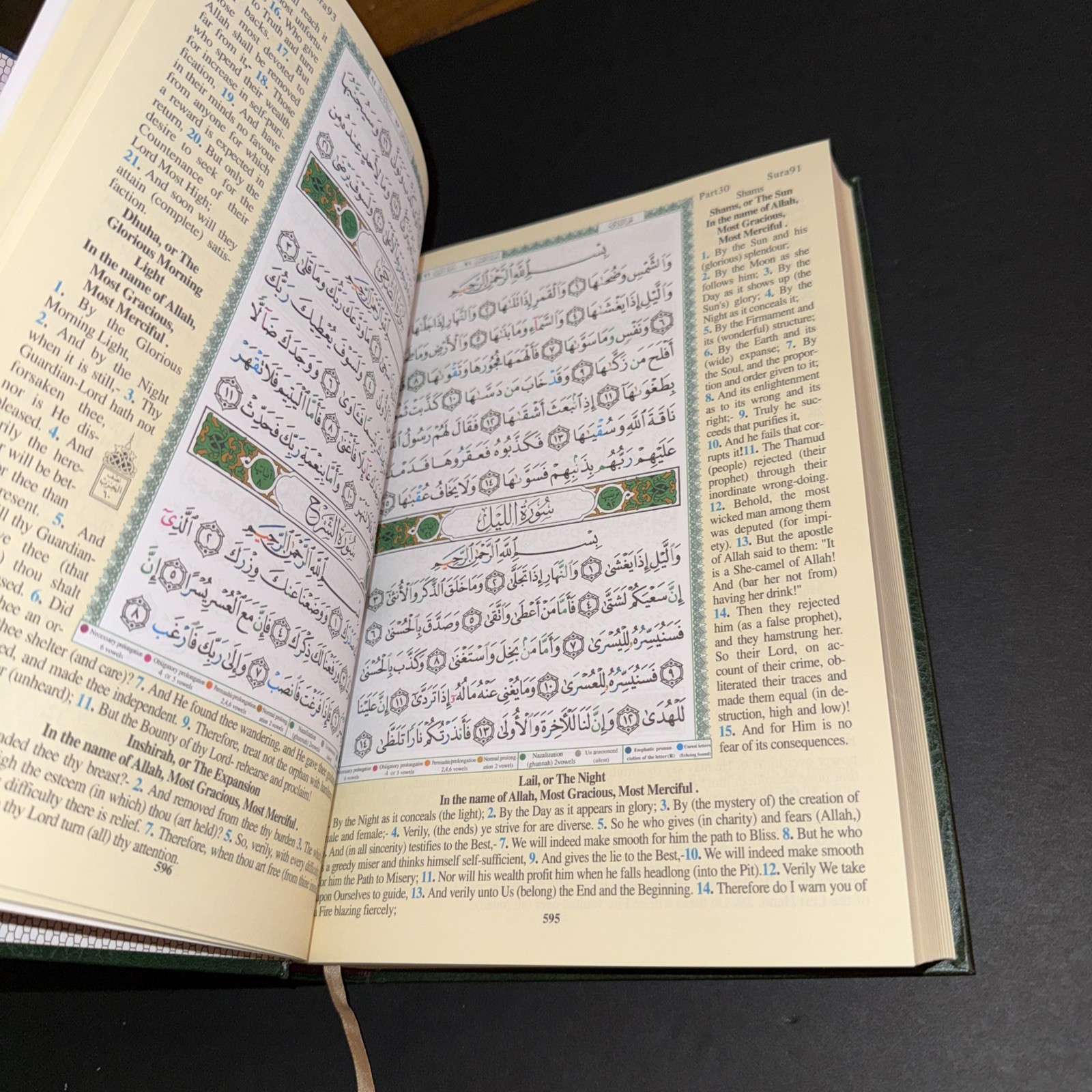 Tajweed Qur’an With Meaning Translation in English & Index on Qur’an Topics (HC)