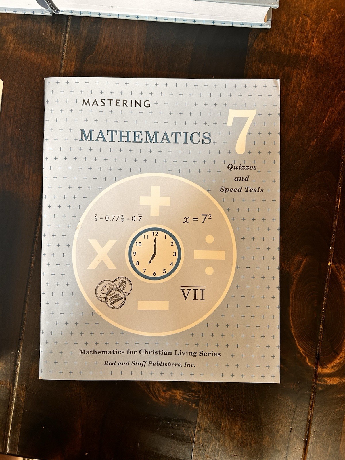 Rod And Staff Grade 7 Math Mastering Mathematics Brand New