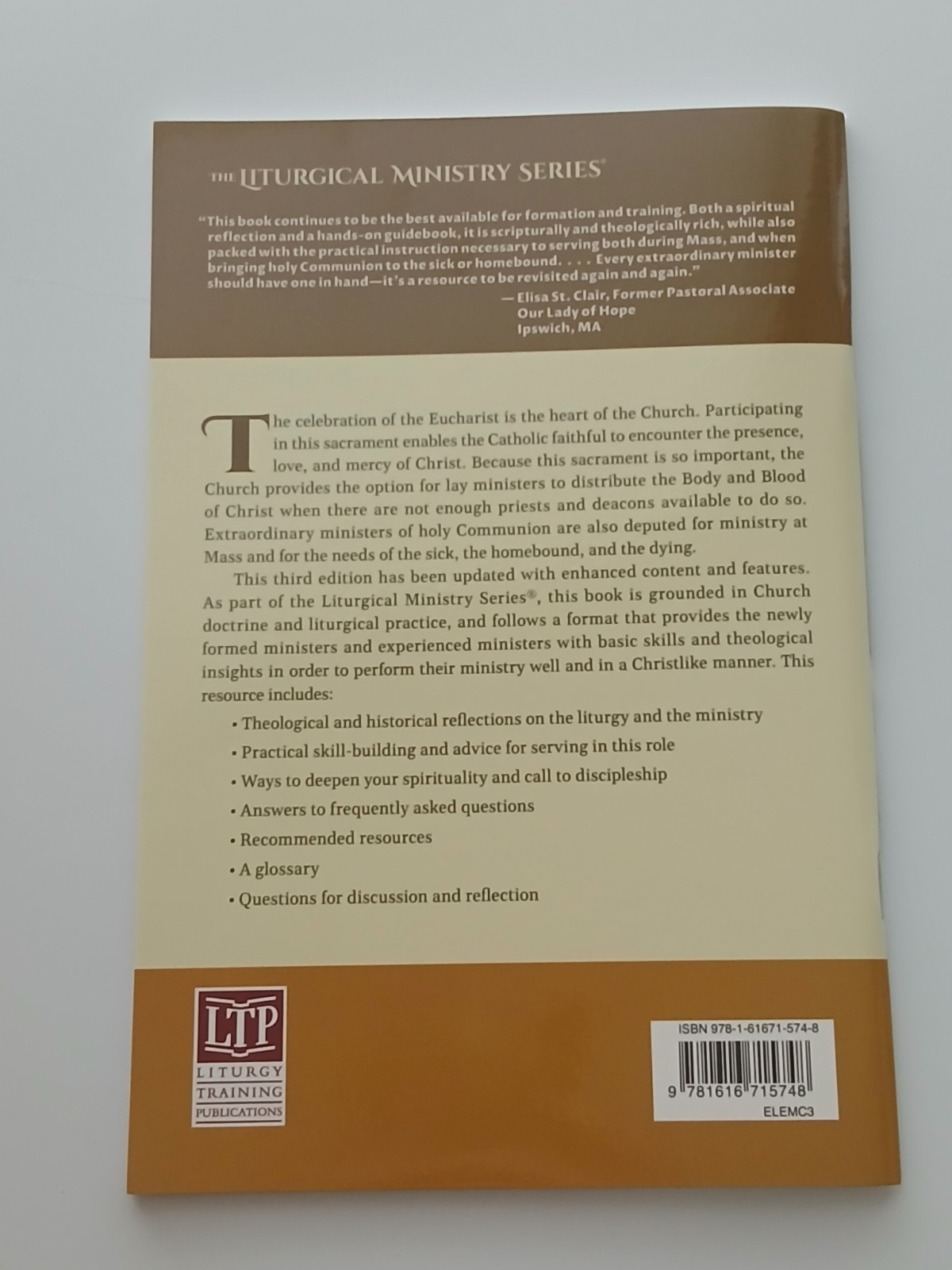 Lot of 5 Guide for Extraordinary Ministers of Holy Communion Booklet 3rd Edition