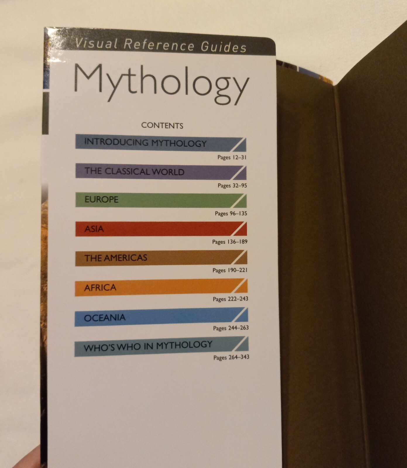LOT OF 2 VISUAL REFERENCE GUIDES MYTHOLOGY AND PHILOSOPHY METRO BOOKS