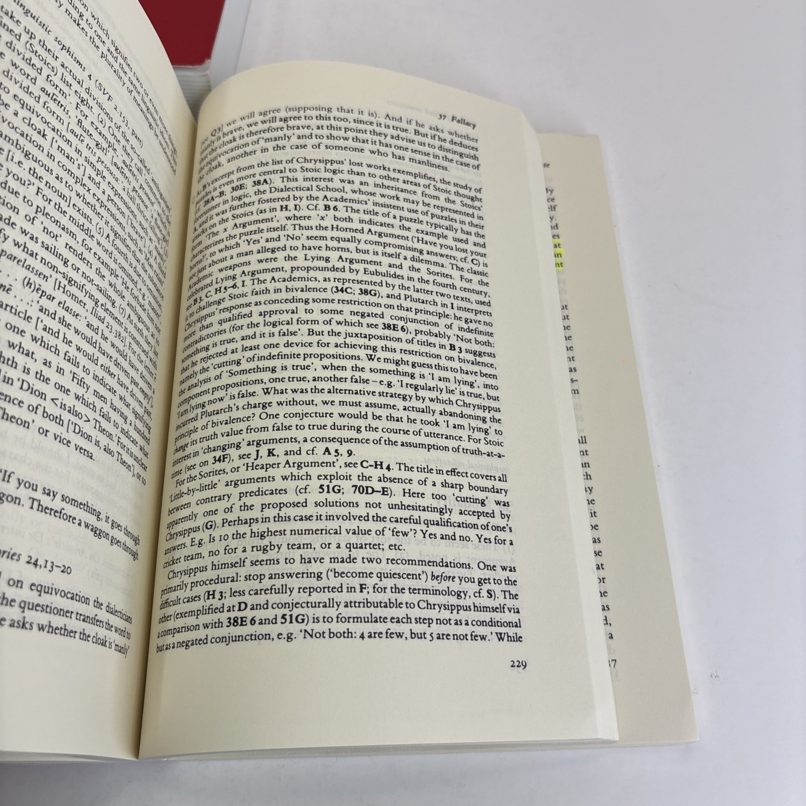 The Hellenistic Philosophers 2 Volumes (Translations, Latin, Greek) CAMBRIDGE