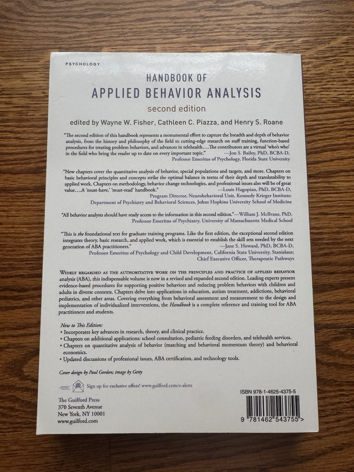 Handbook of Applied Behavior Analysis by Cathleen C. Piazza 2021 Trade Paperback