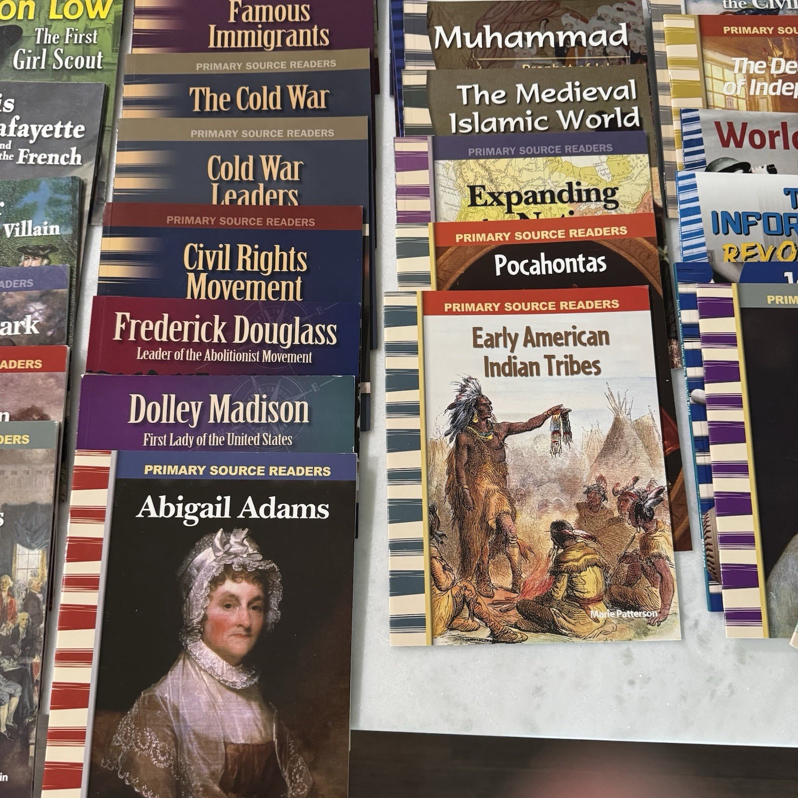 HUGE Lot 80 Different Teacher Created Materials Primary Source Readers History