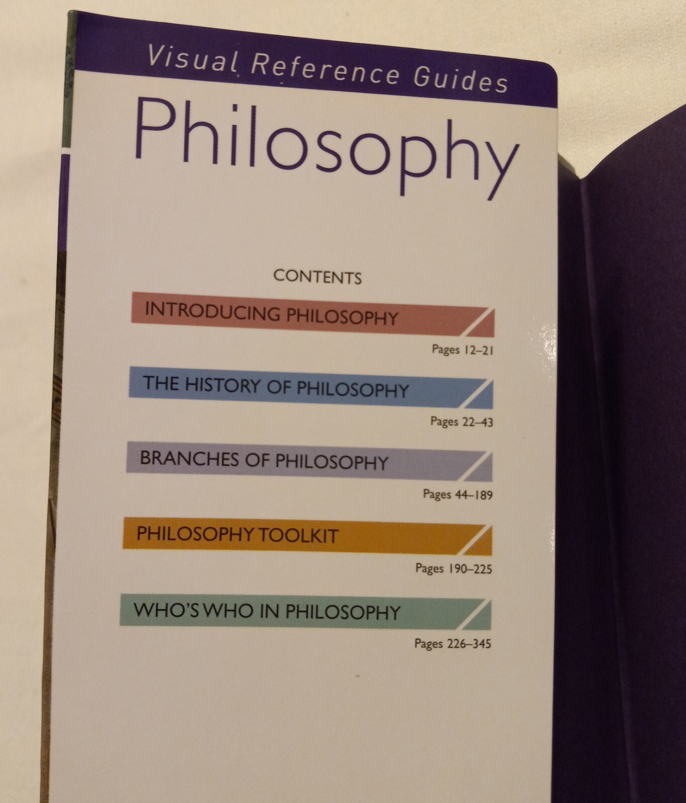 LOT OF 2 VISUAL REFERENCE GUIDES MYTHOLOGY AND PHILOSOPHY METRO BOOKS