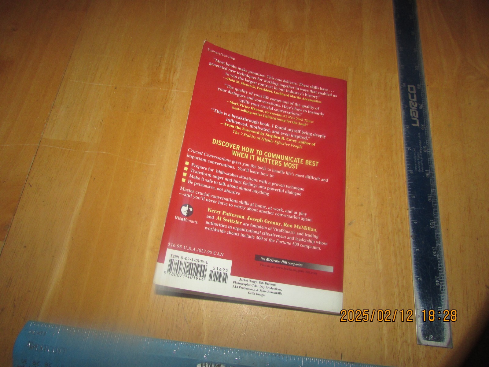 Crucial Conversations: Tools for Talking When Stakes Are High by Kerry Patterson