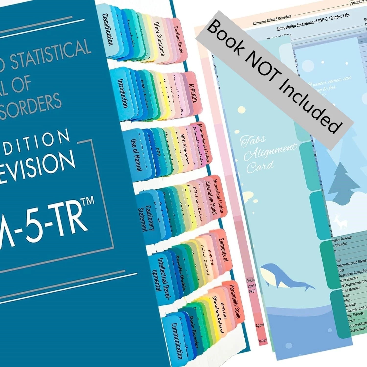 Diagnostic and Statistical Manual of Mental Disorders DSM-5-TR(Book NOT Included