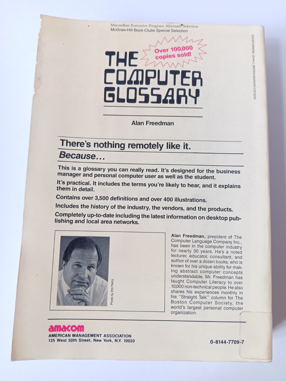 The Computer Glossary Complete Illustrated Desk Reference 4th Edition Ex Library