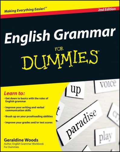 English Grammar For Dummies – Paperback, by Woods Geraldine – Acceptable n