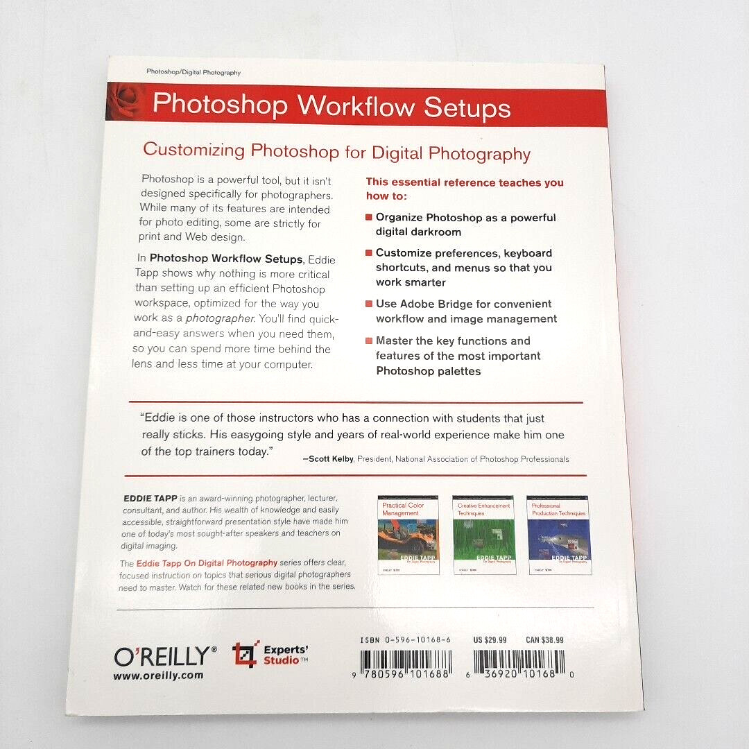 Customizing Photoshop Digital Photography Workflow Setups Eddie Tapp TPB