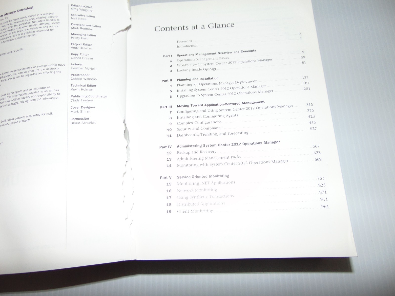 Unleashed Ser.: System Center 2012 Operations Manager Unleashed by Kerrie…