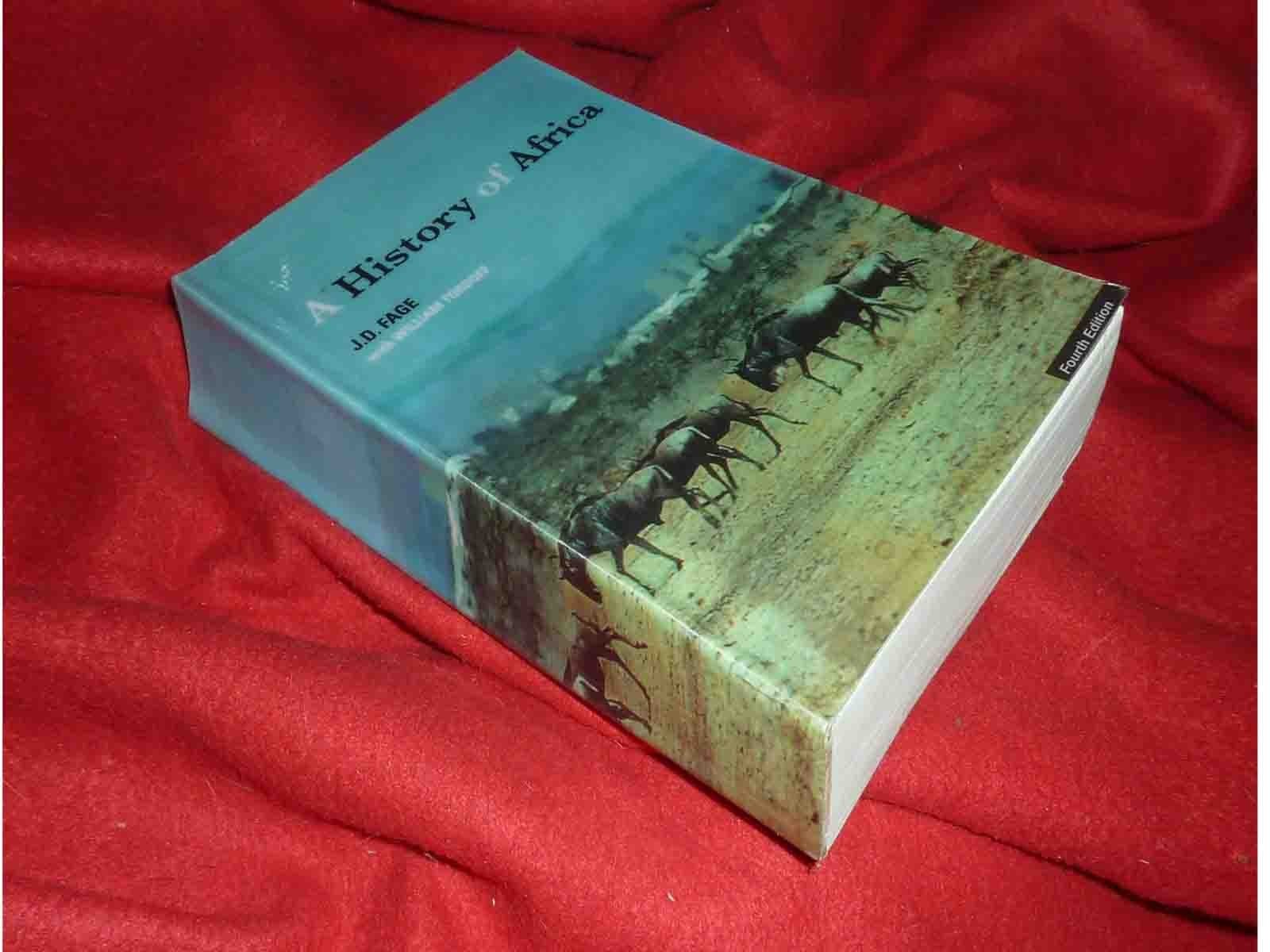 A History of Africa by Fage Illustrated HUGE 672 page Revised VERY GOOD 4th 2001