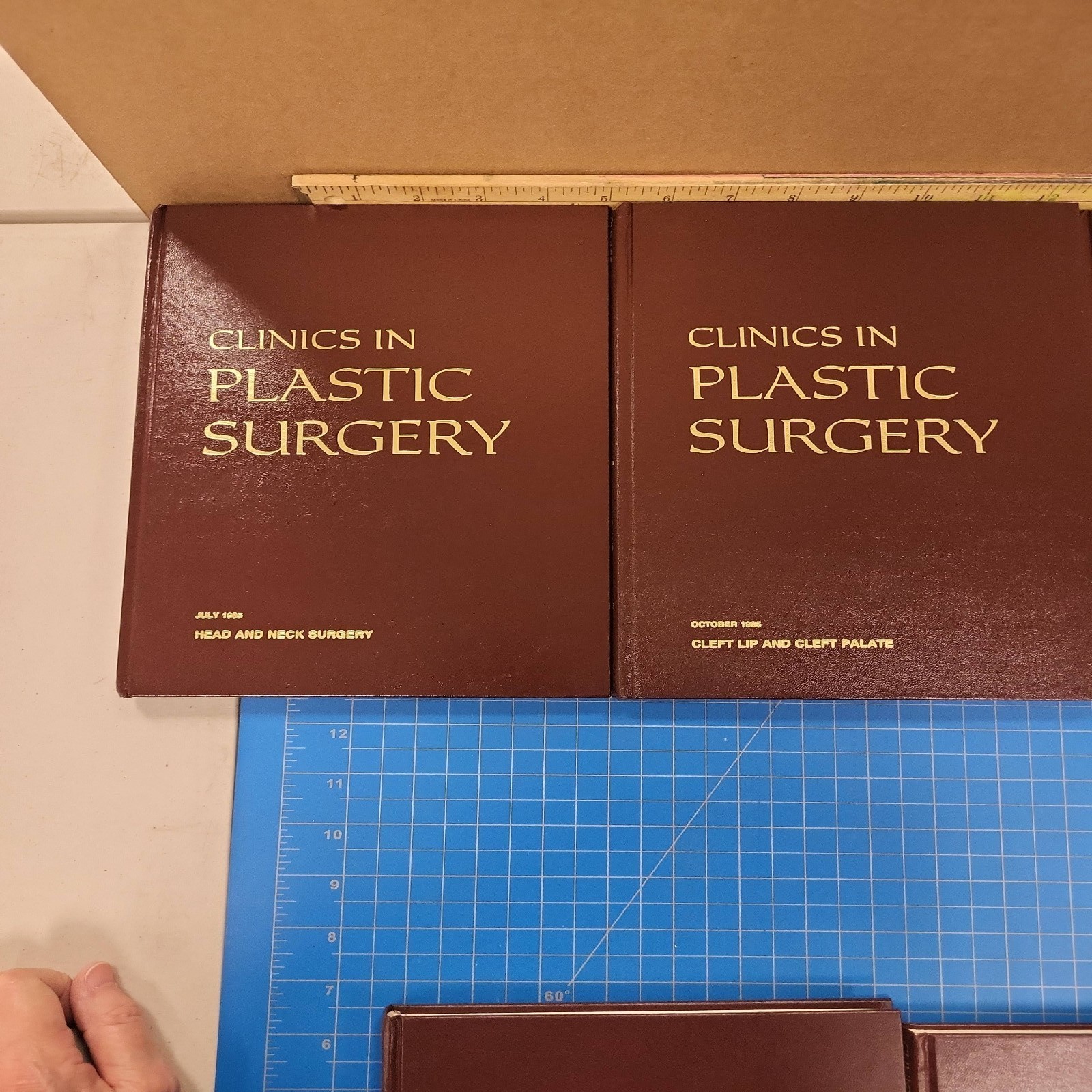 Clinics in Plastic Surgery 9 Vol Set 1985-1987 Saunders Medical Textbooks