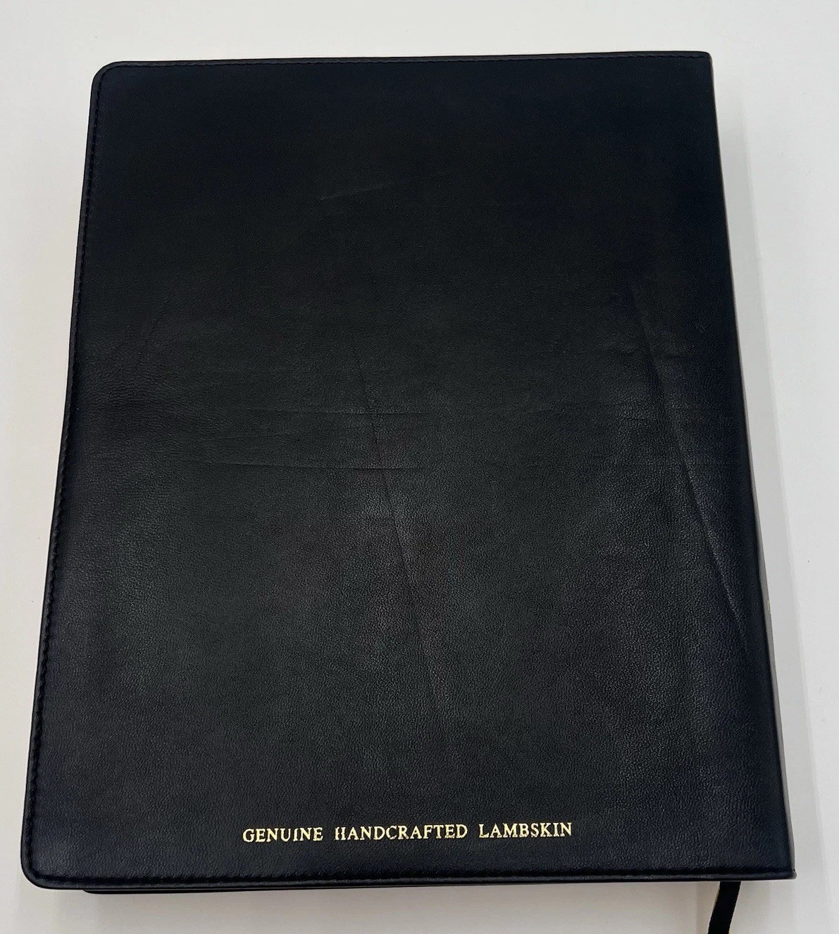 THE HOLY BIBLE IN ITS ORIGINAL ORDER Second Edition Lambskin Cover W Commentary