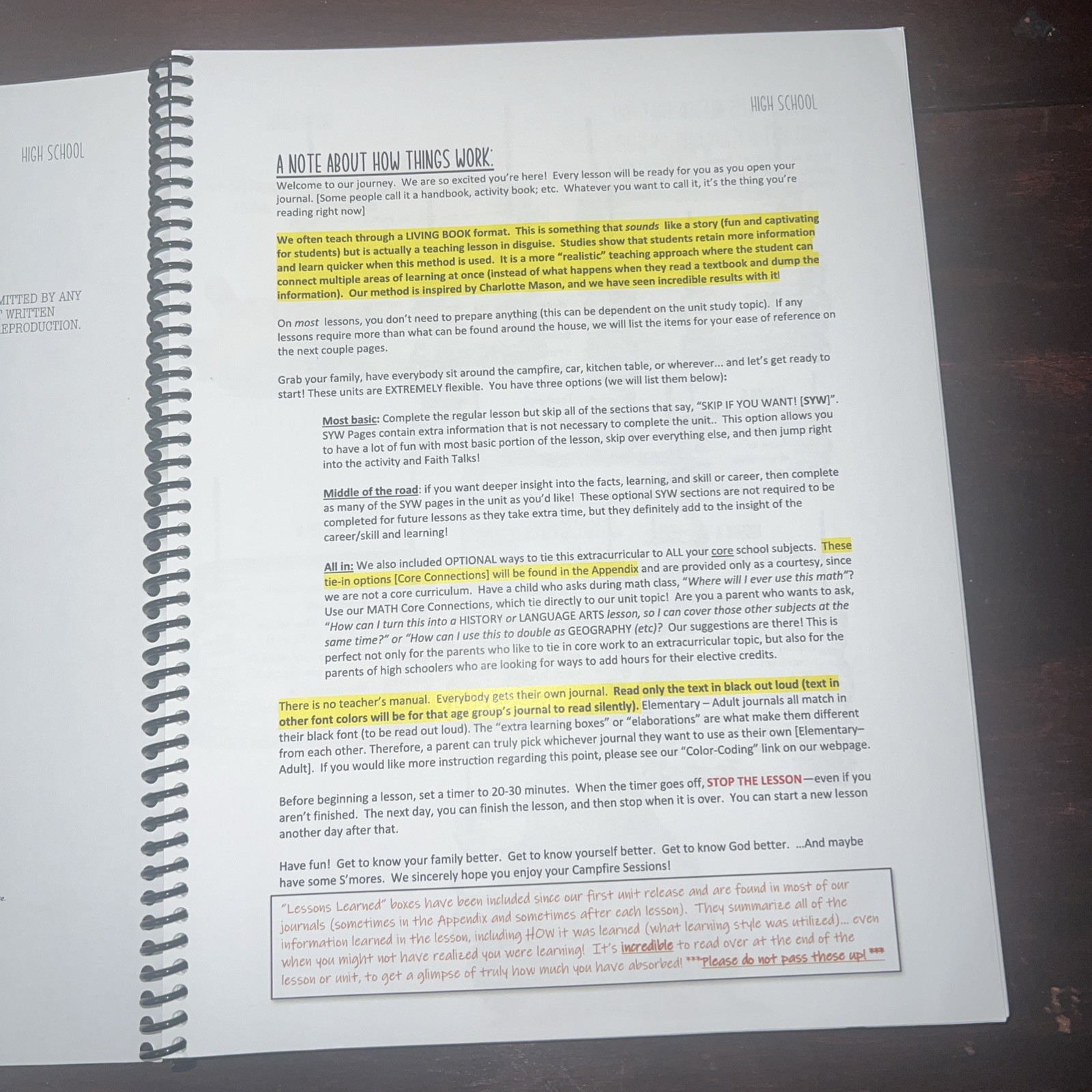 Campfire Curriculums ‘Through the Eyes of a Veterinarian’-High School