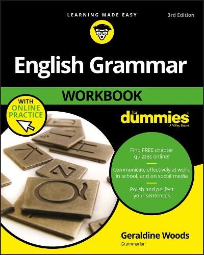 Geraldine Woods English Grammar Workbook For Dummies with Online Pra (Paperback)