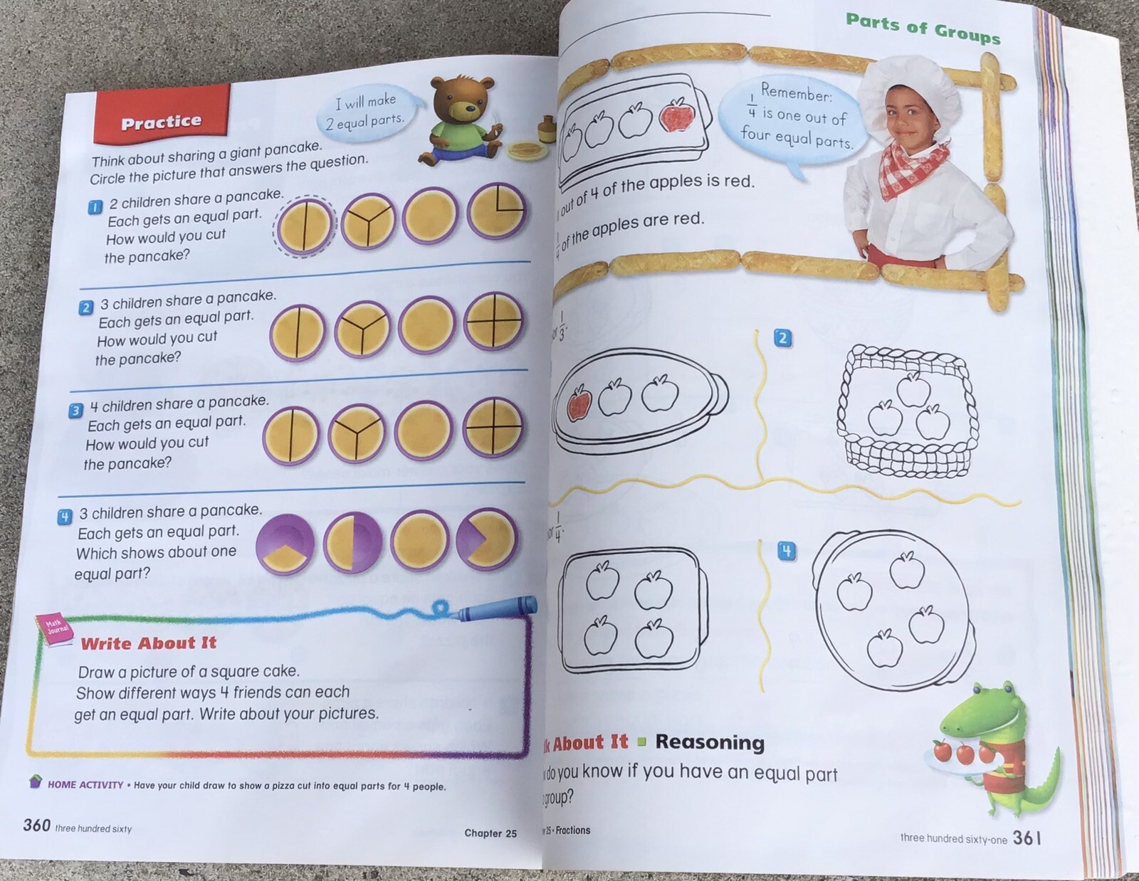 1st Grade 1 Math Student Homeschool Workbook 455 Pages Full Color Harcourt NEW