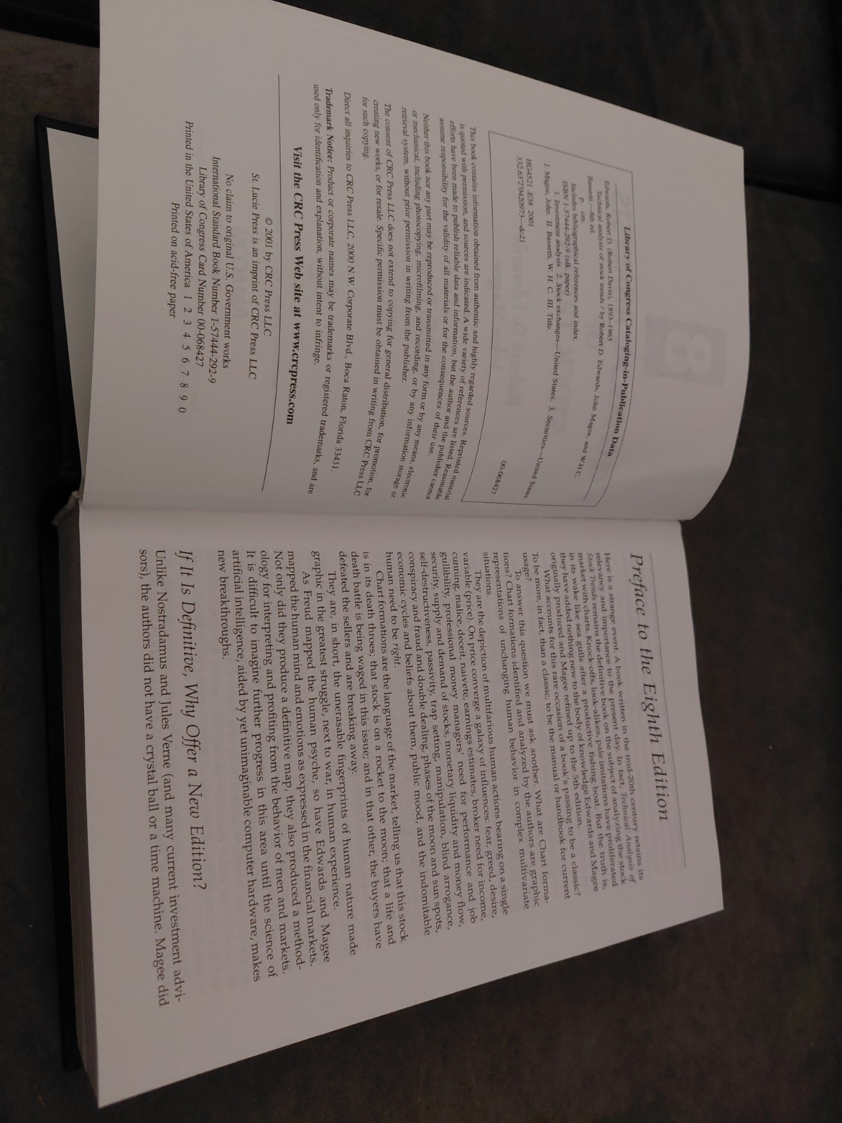 Technical Analysis of Stock Trends by Robert D. Edwards; John Magee