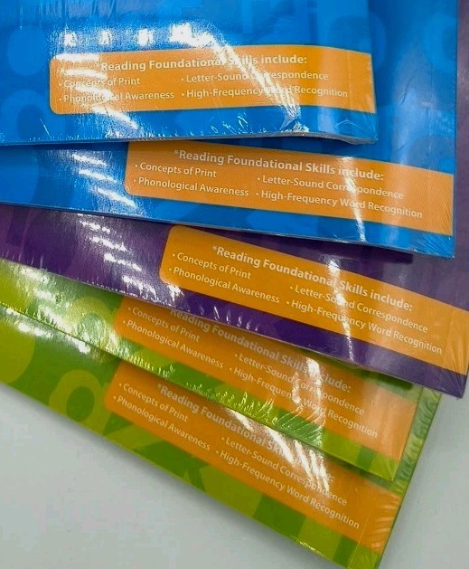 LOT of 5 Hooked on Phonics LEARN TO READ KITS NEW Sealed Kits Preschool #3 & 5-8