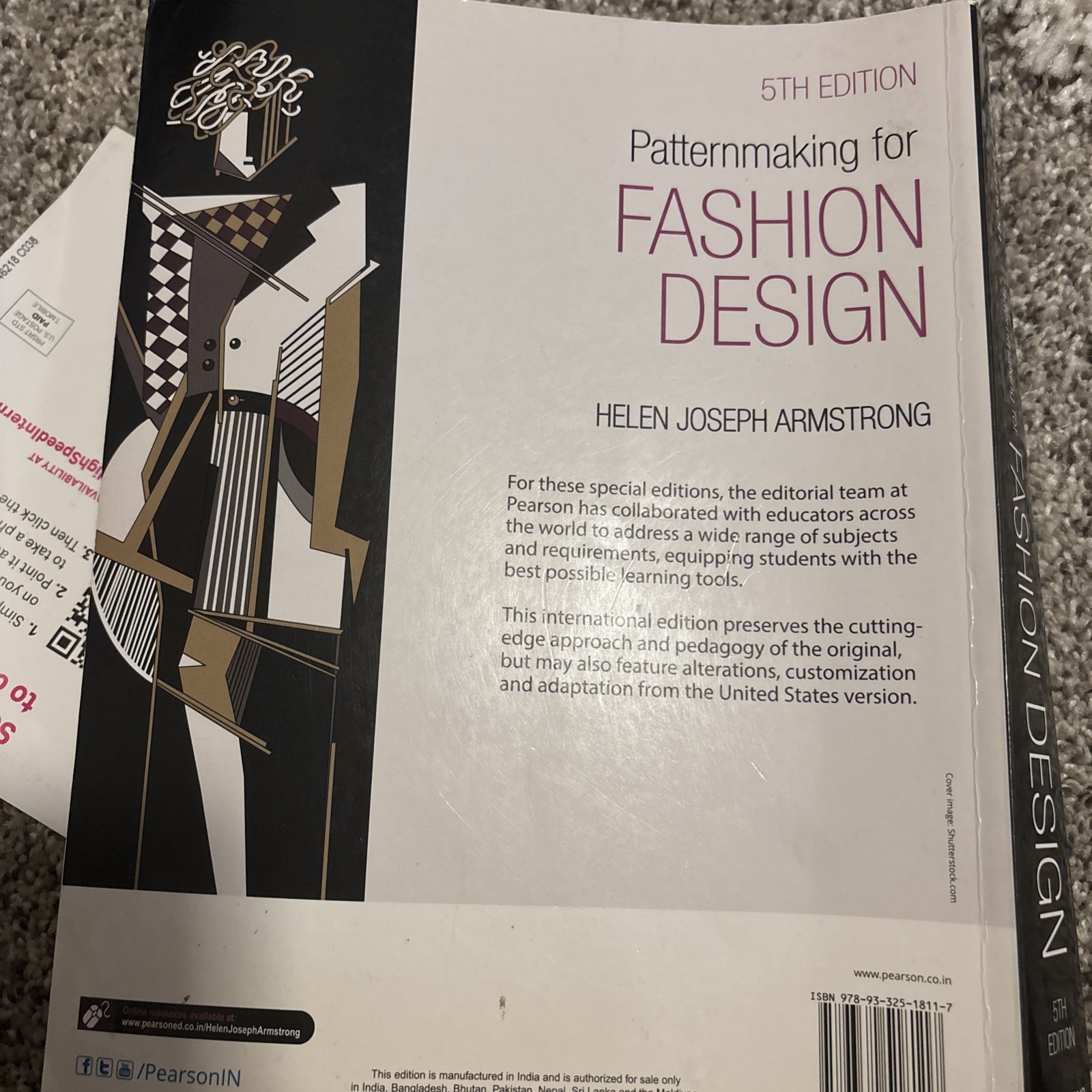 FAST SHIP Patternmaking for Fashion Design 5E By Helen Joseph-Armstrong