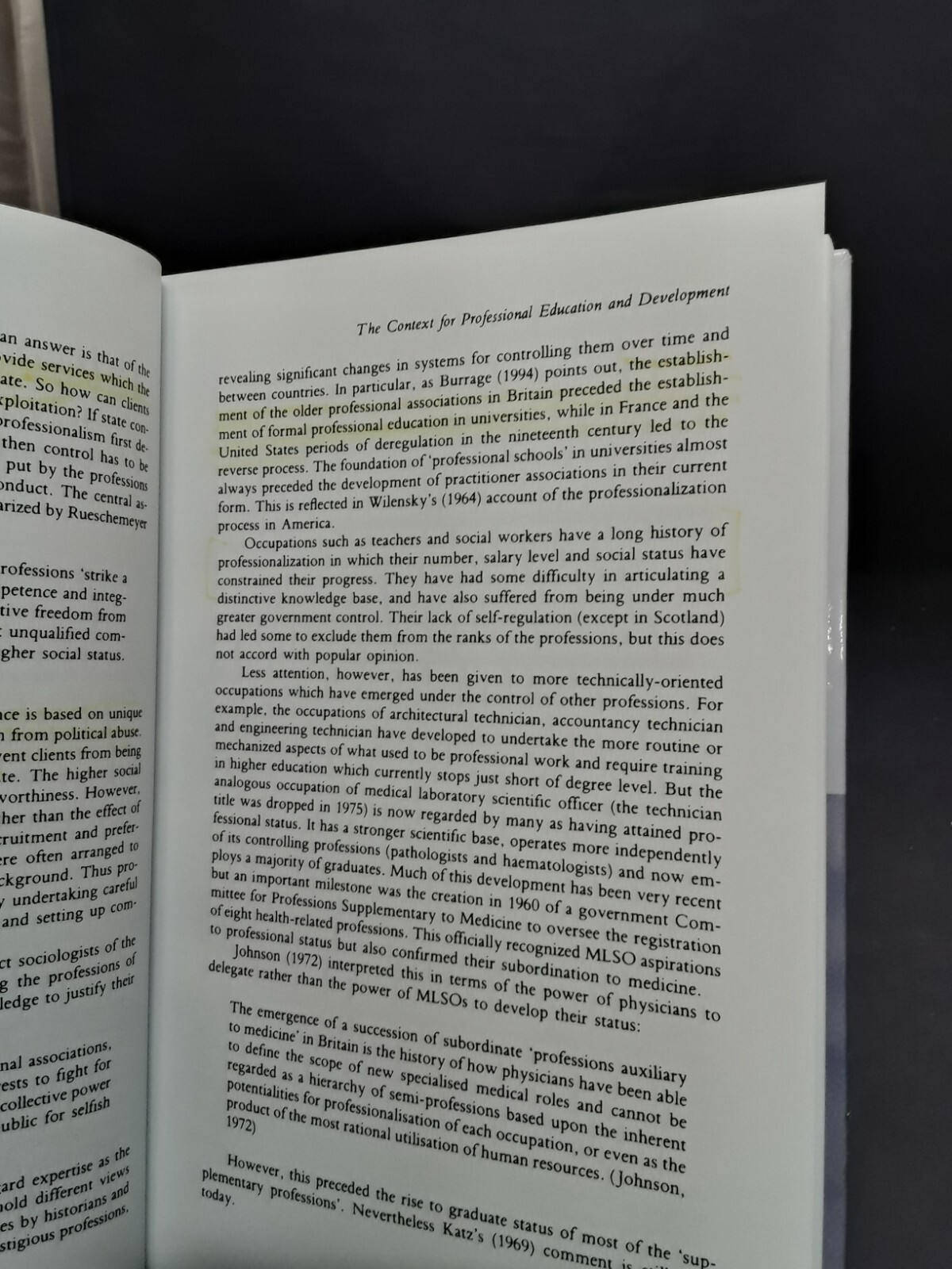 Developing Professional Knowledge…by Eraut (2000) Reprint VG- HB 240522