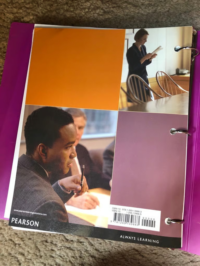 College Public Speaking Textbook in Binder Pearson