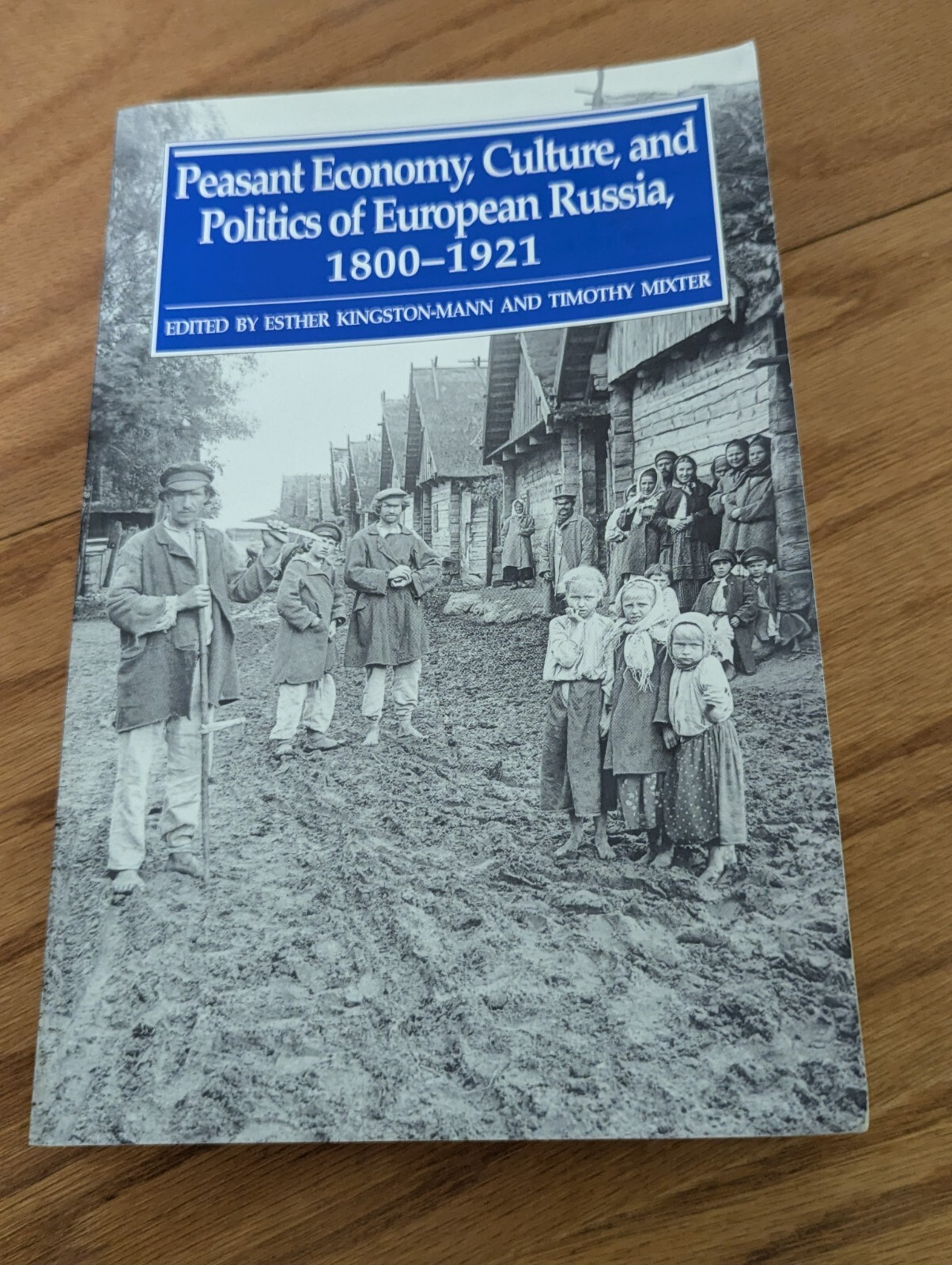 Peasant Economy, Culture Politics European Russia 1800-1921 Kingston-Mann VG+/PB