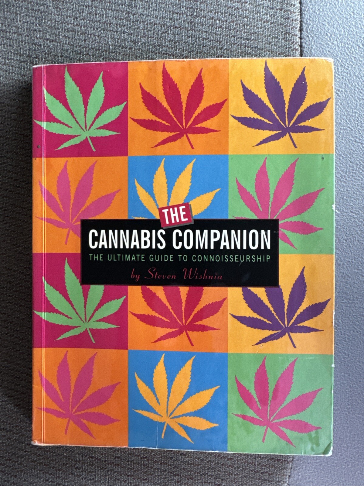 Cannabis Companion Steve Wishnia 2004 Running Press Marijuana Guide Pot Ganja