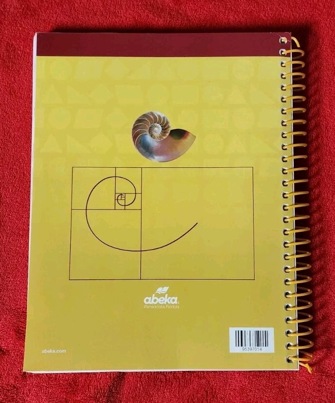 Abeka A Beka Book PLANE GEOMETRY SOLUTION KEY 2nd Edition SPIRAL 95397014 A
